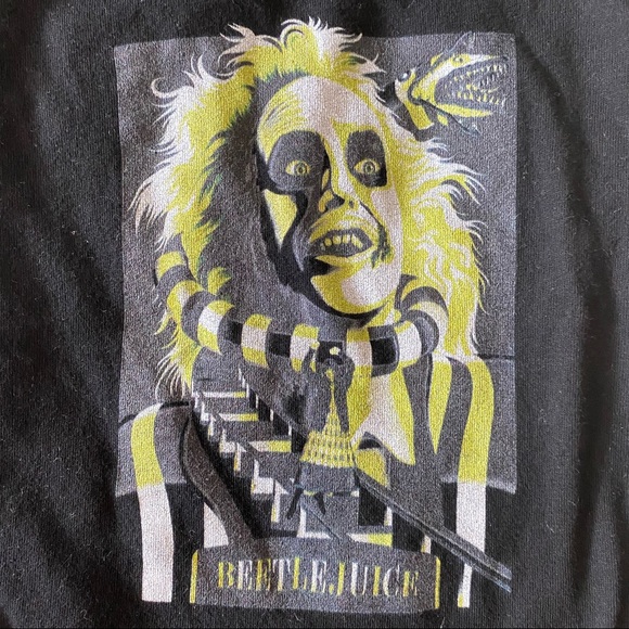 Beetlejuice baby onesie black 0-3 month - Picture 3 of 6